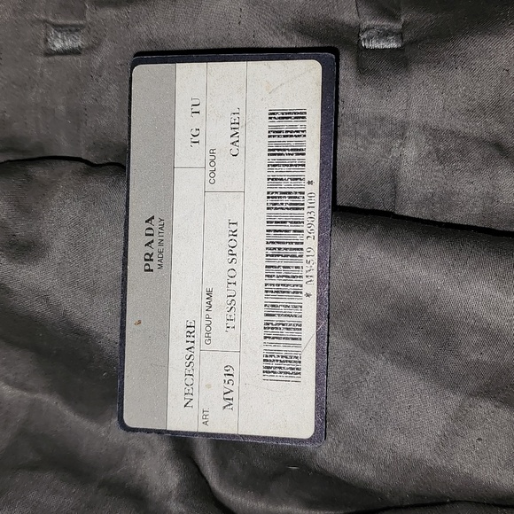 PRADA Tessuto Sport purse, beige/camel color - Picture 3 of 4